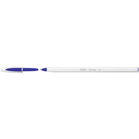 Penna a sfera con cappuccio BIC Cristal UP M 1,2 mm blu 949879